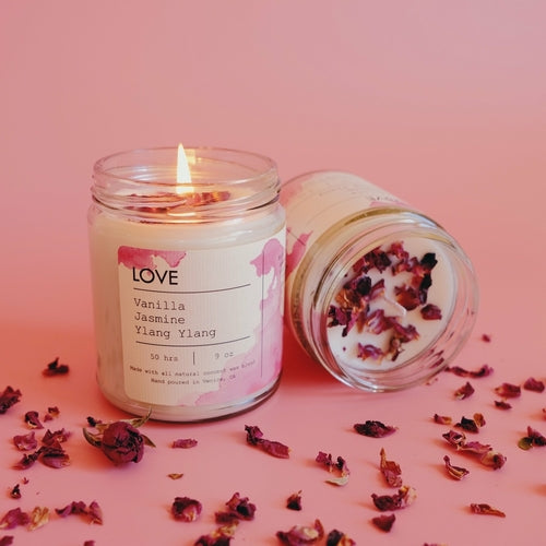 Velvet Rose Botanical Candle